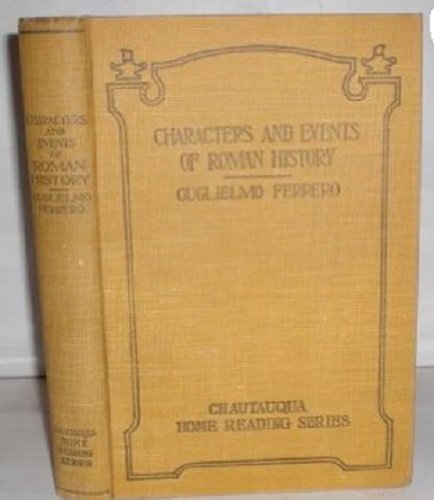 Characters and Events of Roman History: From Ca... B000O1BHXY Book Cover