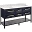 Midnight Navy Blue / Carrara
