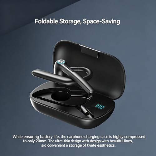 Auricular Bluetooth Negro Open Ear para Oficina miniatura 3