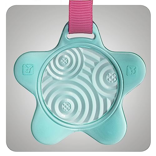 Benbat Car Seat Toys For Babies - Double Sided Rear Facing Carseat Toy With Baby Mirror For Infants Girls And Boys 0-18 Months, Pink #TOP5