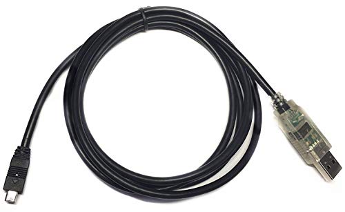 EZSync USBvO~OP[ufor UnidenXLiWIAPCC^[tFCXP[uAUSB to mini4pAFTDI`bvAusb-1Aezsync504