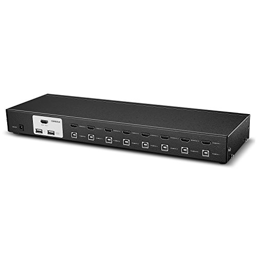 image for TNP Products TNP KVM Switch HDMI (8 Port) Support 1080p Resolution HDC