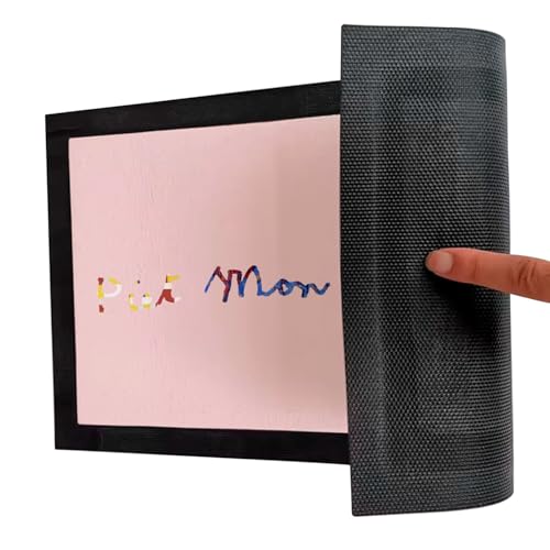 Paillasson rose Mondrian coup de cœur art cubisme pour maison chaleureuse