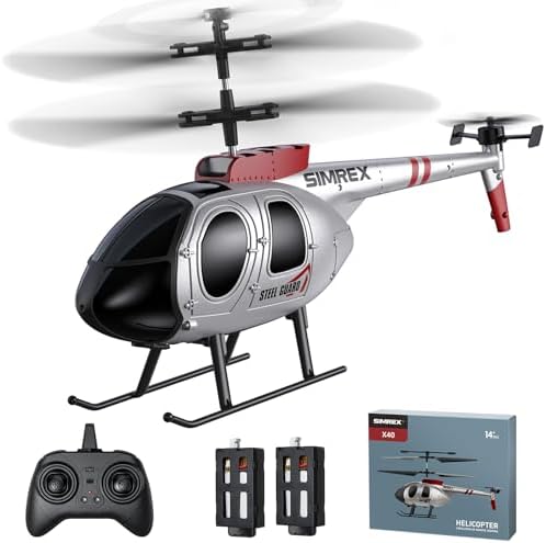 SIMREX RC Helicopter,Remote Control Helicopter Toy for Kids & Beg...