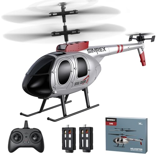 SIMREX RC Helicopter,Remote Control Helicopter Toy for Kids & Beg...