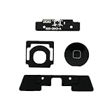 Generic 4 Piece Set Replacement Repair Part for Apple iPad 2, iPad 3 - Black