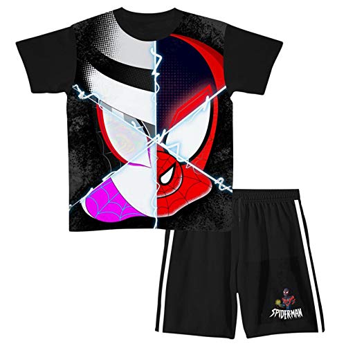 Mi-les Mor-ales - Juego de camiseta y pantalones cortos de manga corta, juego de 2 piezas de verano para adolescentes y ni�as