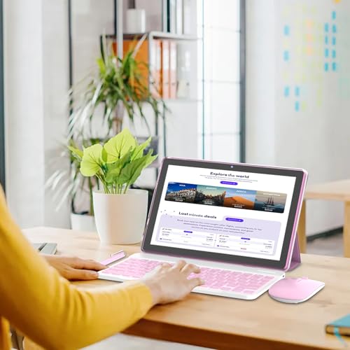 Tablette tactile 12 Go RAM Android 15 design élégant avec clavier - 7