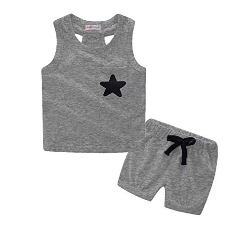 Mud Kingdom Little Girls Pajamas Set Sleeveless Cute Summer Sleepwear