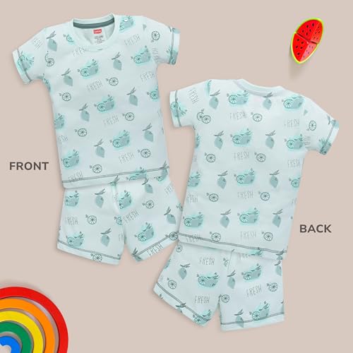 Image of LuvLap Baby Boys Regular Fit 100% Cotton Half Sleeves Boys T-Shirts and & Shorts Set Pack of 3
