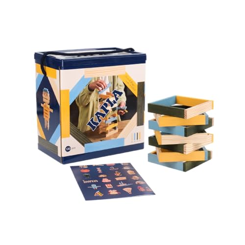 �y���{���K�i�zKAPLA �J�v��120 �u���[�V�G���Z�b�g �i�x�[�V�b�N�Z�b�g�j�������K�A���i�̏؁uKAPLA�̂܂ق��v�����q�A���X�I���W�i���O�܂胊�[�t���b�g�t���i����90�s�[�X�A�u���[�V�G���E�C�G���[�E�I���[�u�O���[���e10�s�[�X�j