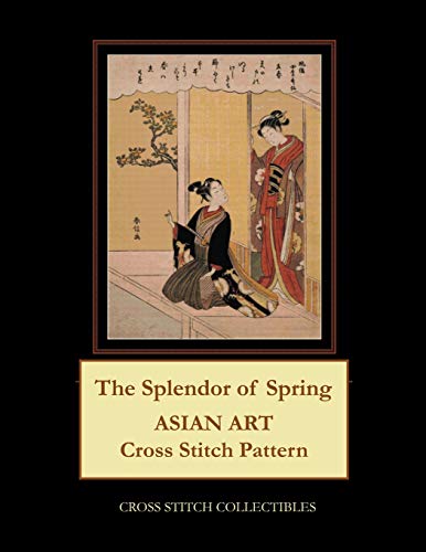The Splendor of Spring: Asian Art Cross Stitch Pattern