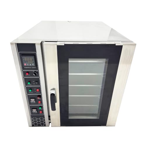 JARYANNIX 5-Tray Commercial Steam Convection Oven