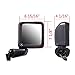 Adjustable Tow Mirror Power Reaview Mirrors with Heating and Turn Signal OE Replacement For 2018-2024 Jeep Wrangler JL 2020-2023 Gladiator (Driver&Passenger)