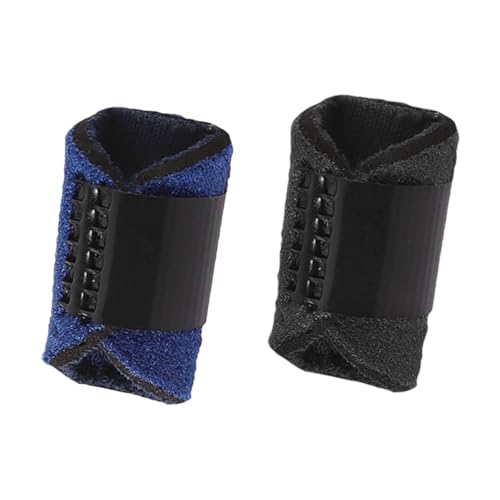 NOLITOY 2pcs Finger Splint Thumb Brace for Support Injury Protection Aluminum Alloy Bar Comfortable Fabric Easy to Adjust