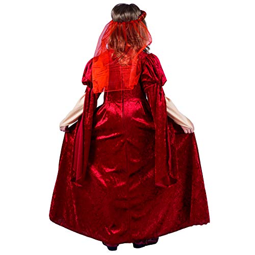 Pgond Girl's Renaissance Halloween Fancy Dress Costume (7-9) #TOP2