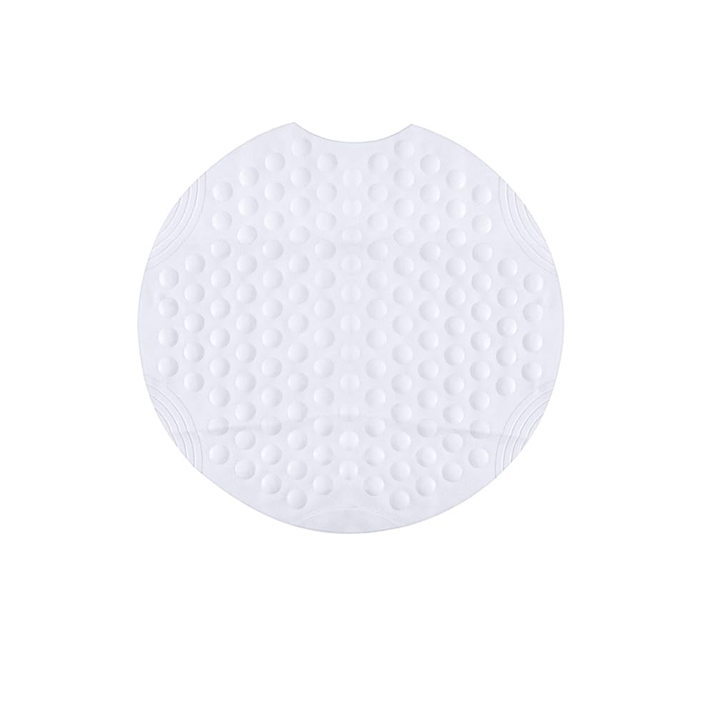 AQUALONA® Premium Shower Mat, Anti-Mould Non-Slip – Extra Soft TPE, Machine Washable – BPA, Latex, Phthalate Free (Bubbles White) — image 1