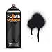 Produktbild FLAME Orange 400ml #904 deep black Acrylic Paint MADE IN EUROPE matt paint / all season / high output