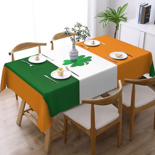 Nappe imprimé drapeau irlandais en tissu de qualité supérieure - 3