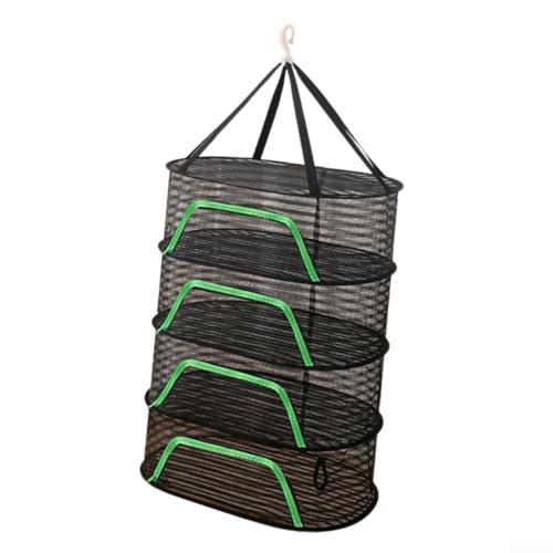 Red de secado plegable de 4 niveles para hierbas flores y verduras de 60cm 2