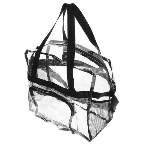 Bolsa de gelatina transparente PRETYZOOM de PVC con bandolera y gran capacidad para mujer