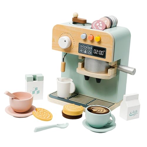 Image of Bnf Simulation Coffee Machine Toy Kids Wooden Coffee Maker for Party Favors Kids|Toys & Hobbies | Educational | Other Educational Toys|1 Simulation Coffee Machine Toy