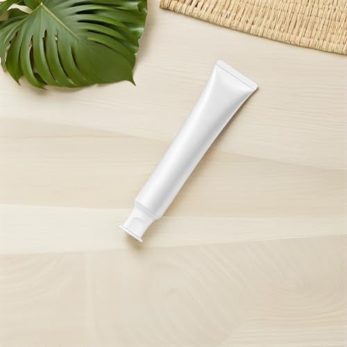 50pcs Plastic Toothpaste Cap with Flip Lid for Toothpaste Tube White - 4
