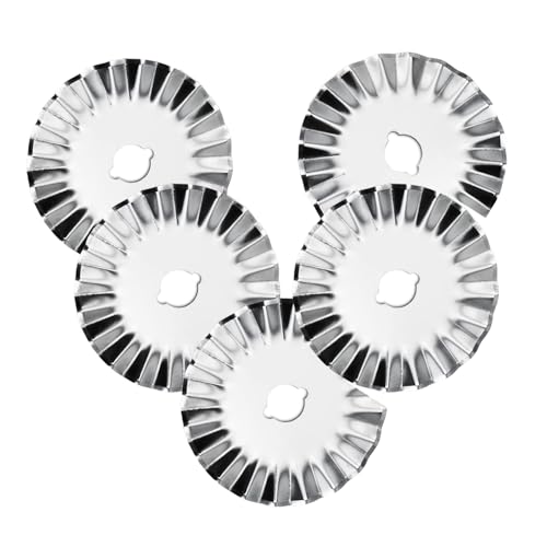 45mm Rotary Cutter Blades, Wavy Replacement Blade,...
