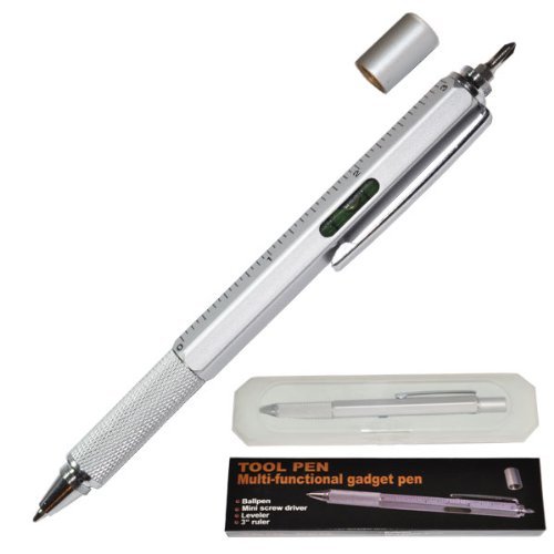 Tool Ballpoint Pen, Multi-Functional Pen, 5.75