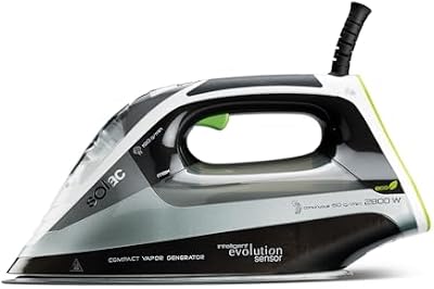 Solac CVG9512 Intelligent Evolution - Centro de planchado compacto, ECO y TURBO, Tecnología Sensor, 2800 W, Plástico