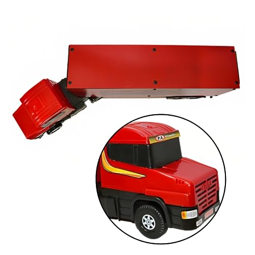 Caminhão Truck Carreta Brinquedo Grande Bau 90cm Madeira