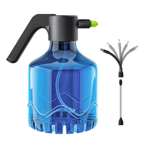 Pulverizador recargable de 2 l, rociador portátil de deshierbe – Pulverizador de carga USB ajustable para desmalezar plantas interiores y exteriores, ventanas, cuidado del ganado, pintura de