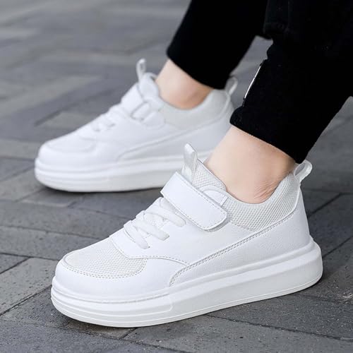 Boys Girls Sneakers Kids Shoes Non-Slip & Durable Breathable Lace-up Athletic Shoes Toddler/Little Kid/Big Kid3