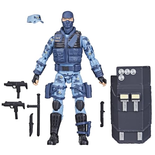 Carphone Warehouse Boneco G.I. Joe Classified Series - Figura 15 cm e acessórios - Jason Shockwave Faria - F7718 - Hasbro