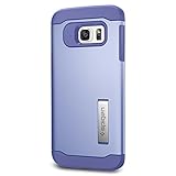 Spigen Slim Armor Galaxy S6 Edge Plus Case with Kickstand and Air Cushion Technology and Hybrid Drop Protection for Galaxy S6 Edge Plus 2015 - Violet