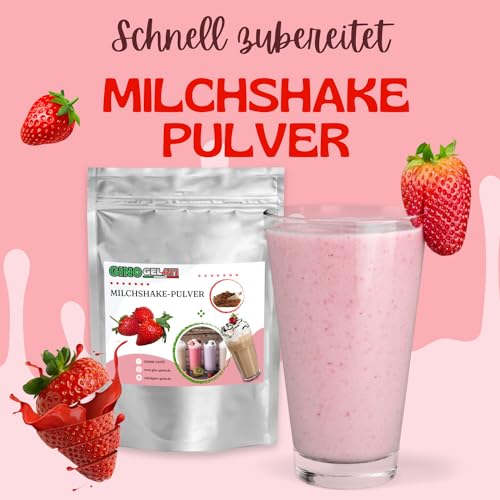Gino Gelati Biscuit Cookie Milkshake Powder, Quick and Easy Preparation, Soft Ice Machines, Suitable for Summer Drinks, Natural Flavours, for Restaurants and Private Kitchen (1 kg, Biscuit Cookie) – Bild 8