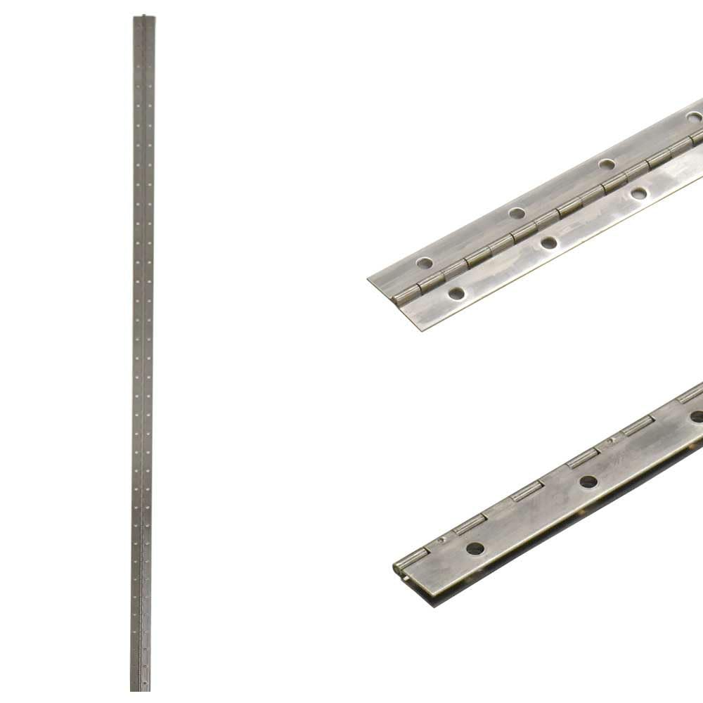 Glastron Boat Piano Hinge 048-0157 | 72 x 2 1/2 Inch 18 Gauge Stainless