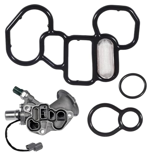 KoiLuvGo 3 PCS Head Gasket Oil Filter Adapter Kit 15825-P8A-A01 36172-P8A-A01 91319-PR3-000 Oil Filter Housing Gasket Kit Compatible with Hon-da Accord Odyssey Pilot A-cura CL MDX RDX RL