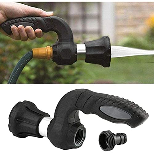 Garden Hose Spray Nozzle Car Wash Sprayer Mighty Power Hose Blaster Nozzle Adjustable Sprayer Hose Mist Powerful For Garden Lawn Plants Watering Car Washing #TOP16