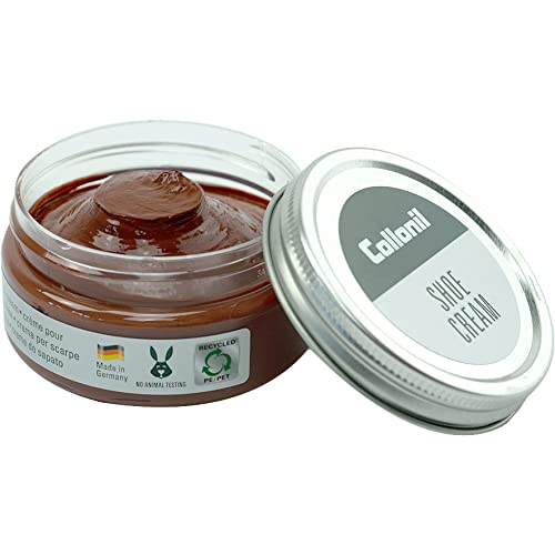 Collonil Crema para el cuidado del calzado Shoe Cream 60 ml Coñac ligero, Coñac ligero, 60 ml