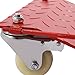 Car Dolly, Red 12x16 Inch Heavy Duty Wheel Dolly Vehicle Tire Skates with 6800lbs Total Capacity for Tow or Vehicle Storage Furniture Movers, Set of 4