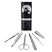 Headphone Chimp Monkey Wall Stainless Steel Manicure Pedicure Grooming Beauty Care Travel Kit