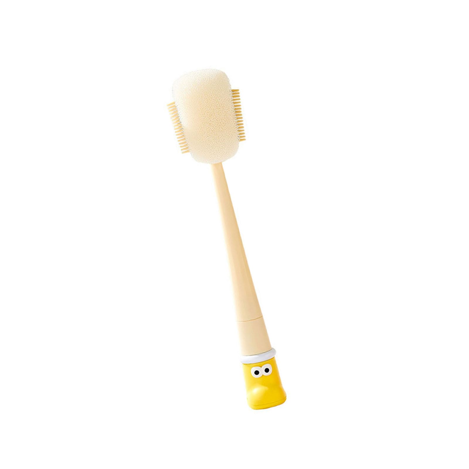 5in1 MultiFunctional Cup Cleaning Brush with Sponge Head Ergonomic Handle for Glass Coffee Mug Water Bottle Cleaning Ergonomic Handle Cup Scrubber