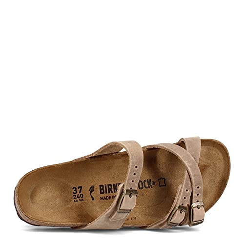 Image of Birkenstock Unisex Adult Franca Mayari Oiled Leather Sandals