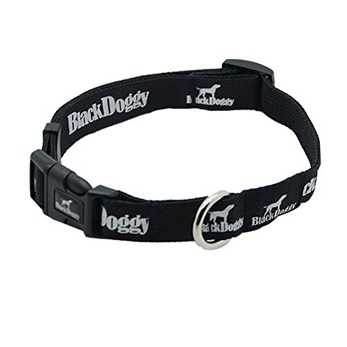 Treat Me Collar Nylon Basica Colores Regulable de A Nylon Talla 30-50cm Negro