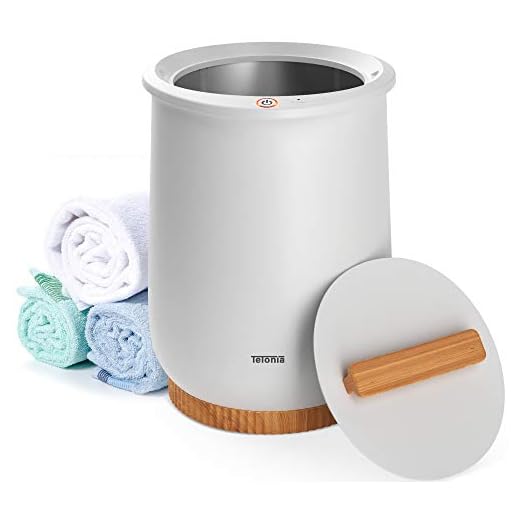 Tettonia Towel Warmer Bucket - Hot Towel Warmer - Ultra Large Portable Towel Warmers for Bathroom - Professional Spa Massage Therapy Luxury Style Warming Machine for Towels, Blanket, Bathrobe