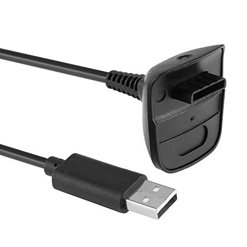 Reiso 2 Pack USB Charging Cable Wireless Charger for Xbox 360 Wireless Controller (Black) by Reiso - Used condition - Image 7