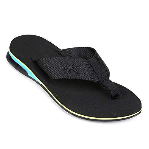 Sandália Kenner AMP Turbo Line Preta/Verde/Azul 43