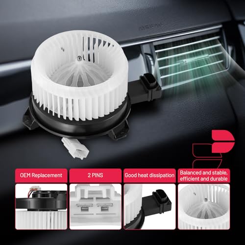 Image of BDFHYK AC Heater Blower Motor Fan 700260 Compatible with Infiniti M35h M37 M56 Q70 Q70L, Compatible with Acura ILX RDX Honda, Civic CR-V,HVAC Blower Motor Assembly SK700260 79310-T2F-A01 76964