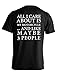 All I Care About Is My Motorcycle And Like Maybe 3 People - Biker T-shirt